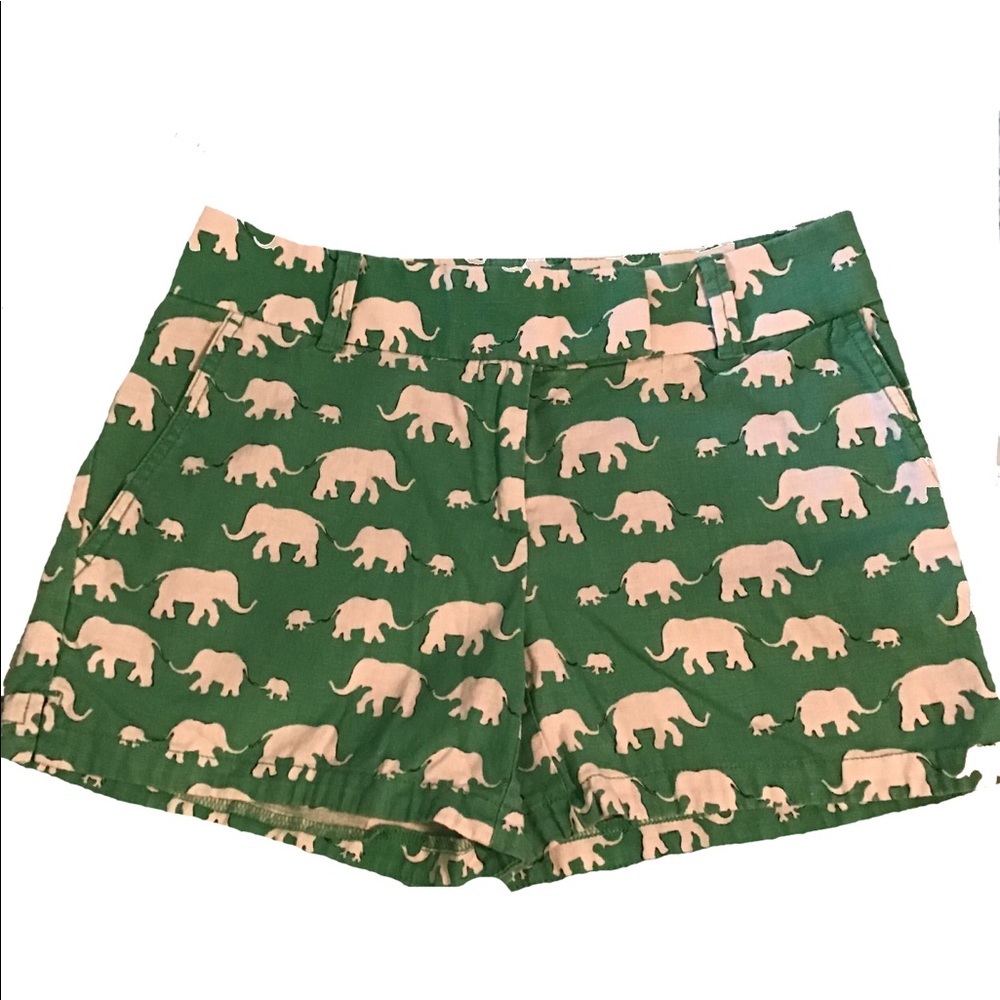 Loft Elephant Print Shorts